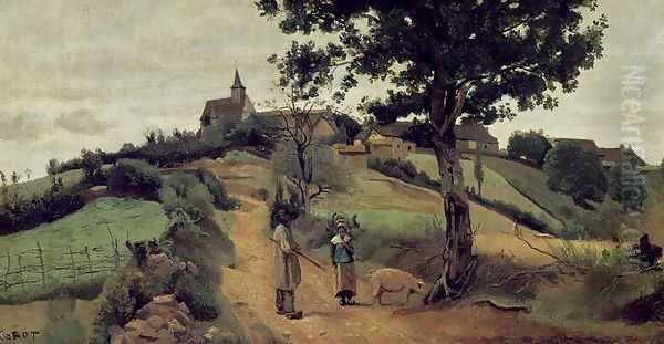 Saint-Andre-en-Morvan, 1842 - view 1