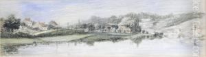 Paysage by William Degouve de Nuncques