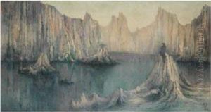 Reve De Voyage by William Degouve de Nuncques