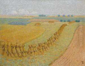 Apres La Moisson by William Degouve de Nuncques