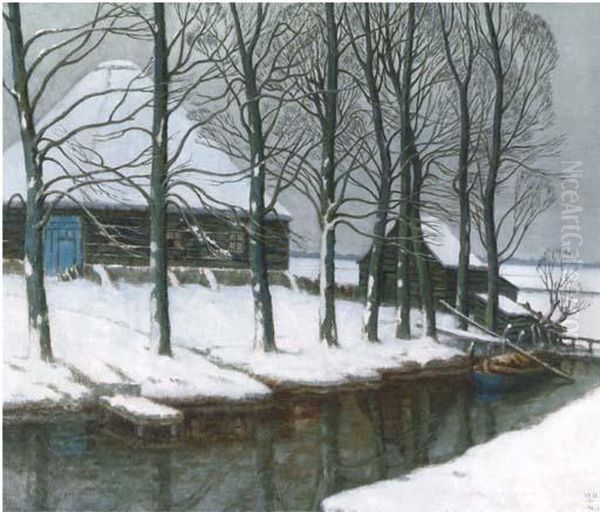 Farmyard In Winter - view 1