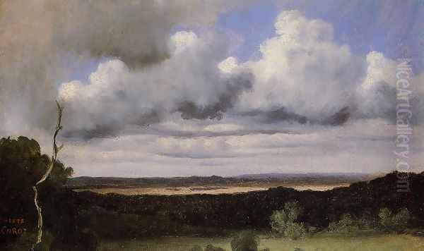 Fontainebleau, Storm over the Plains - view 1
