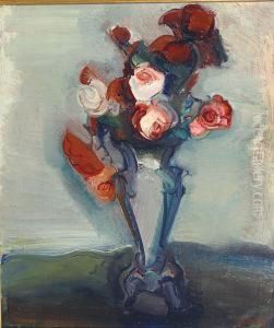 Bloemen In Een Vaas. Bloemen In Een Vaas.