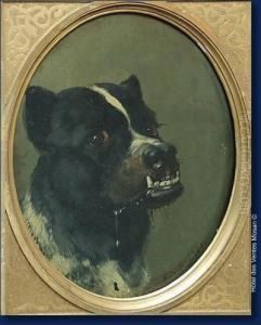 Portrait D'un Chien by Carl Friedrich Deiker