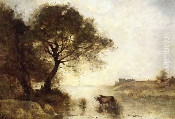 A Ford with Large Trees - view 1