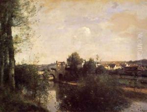 Old Bridge at Limay, on the Seine