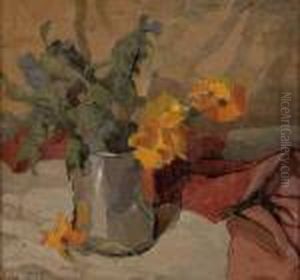 Stillleben Mit Blumen by Eugene Dekkert