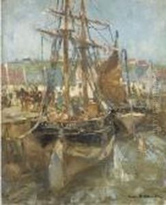 St Monans Harbour, Fife by Eugene Dekkert