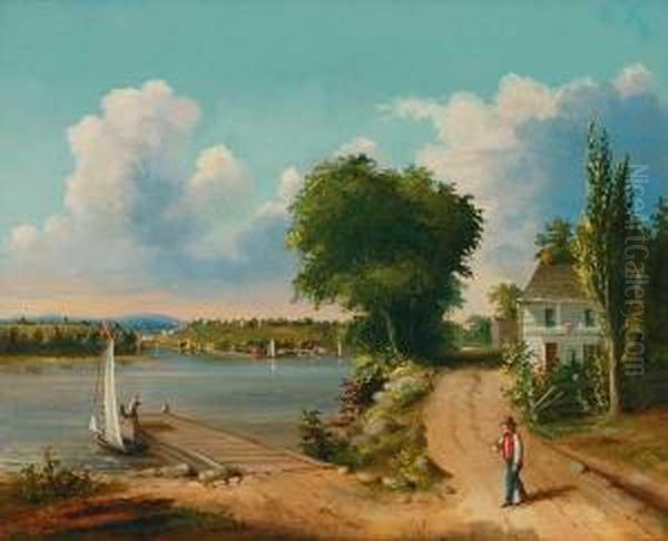 ''catskill On Hudson'' - view 1