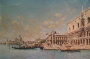 View Towards The Doge's Palace And Santa Maria Della Salute