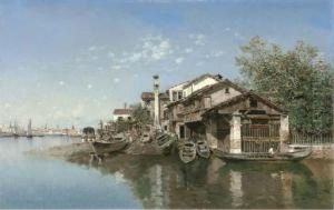 Uno Squero, Venezia by Federico del Campo
