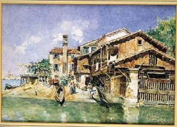 Darsena De San Trovaso, Venecia - view 1