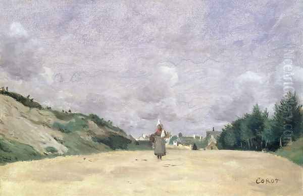A Road in Normandy, c.1860-65 - view 1