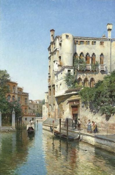 An Afternoon In A Venetian Backwater - view 1