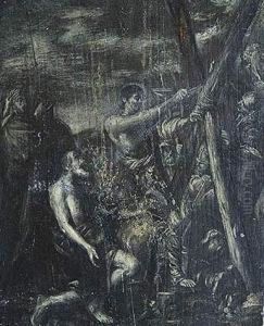 Preparativos Para El Martirio De San Andres (grisalla)