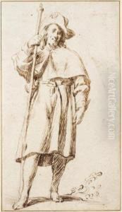 St. James Dressed As A Pilgrim by Antonio Del Castillo Y Saavedra