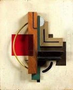 Relief, Circa 1948 by Felix Aime Del Marle
