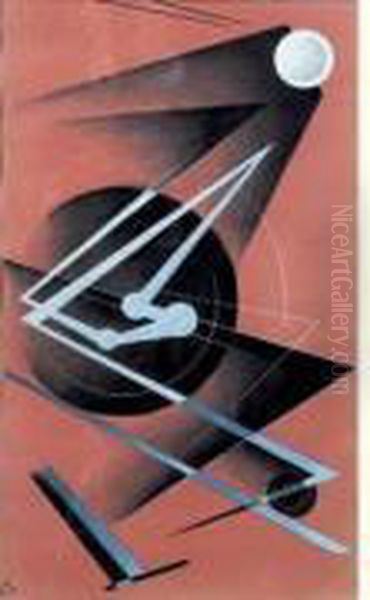 Composition En Rose Et Noir - view 1