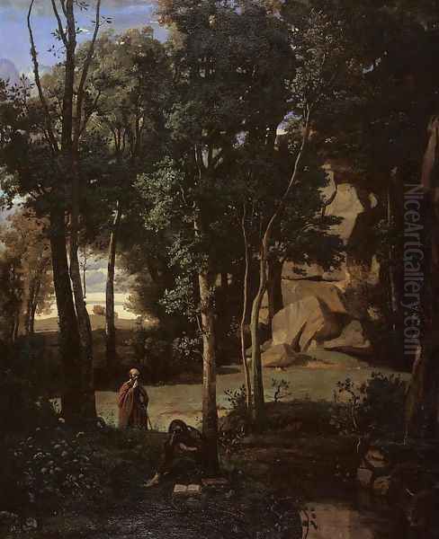 Democritus and the Abderiti - view 1