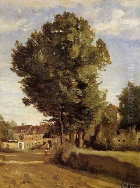 A Village near Beauvais - view 1