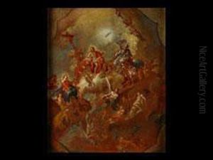 Aufnahme Mariens In Den Himmel by Giacomo del Po