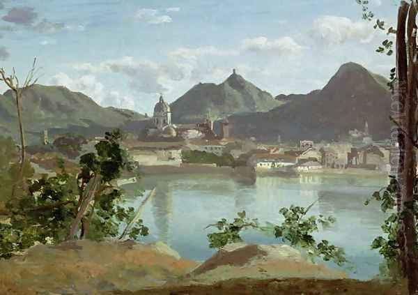 The Town and Lake Como, 1834 - view 1
