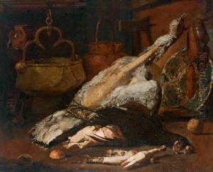 Natura Morta Di Tacchino by Simone Del Tintore