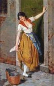 Portatrice D""""acqua Veneziana by Giulio Del Torre