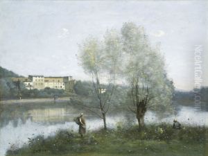 Ville d'Avray, c. 1867 by Jean-Baptiste-Camille Corot