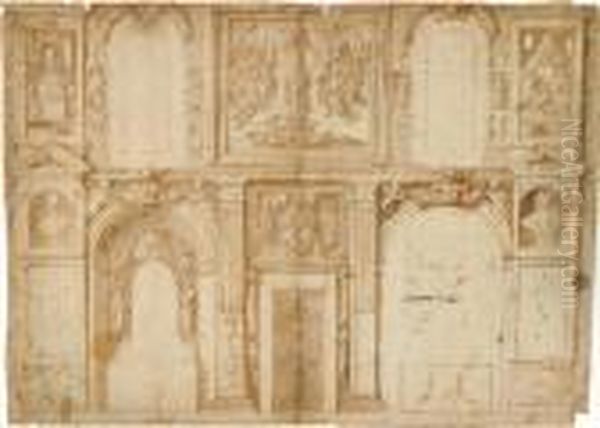 Bozzetto Perla Decorazione Murale Del Duomo Di Pisa - view 1