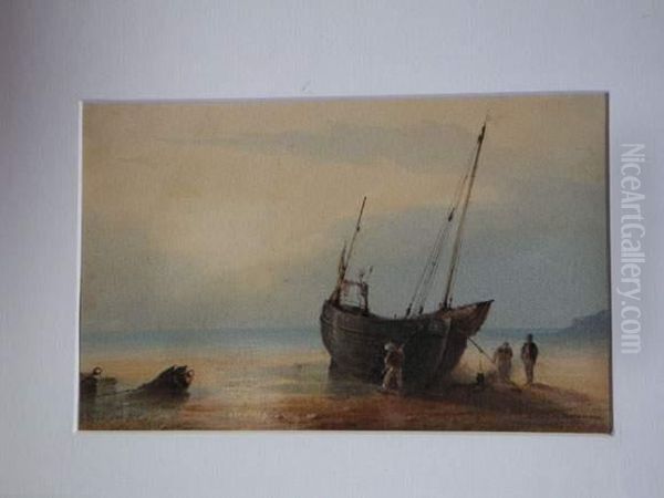Bateau Sur La Greve - view 1
