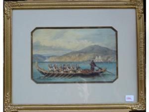 Promenade En Barque by Eugene Delacroix