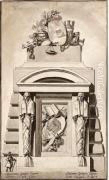 Projet De Monument Allegorique - view 1