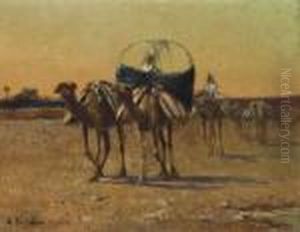 Caravane by Alexis-Auguste Delahogue
