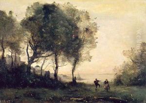 Souvenir of Italy by Jean-Baptiste-Camille Corot