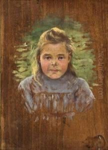 Portrait D'une Petite Fille.