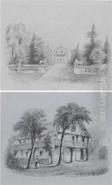 An Album Of Studies Of Middleton Park, Oxfordshire - view 1