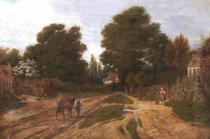 A Village Scene.