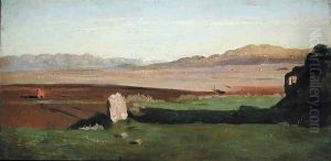 Italian Landscape, c.1826 by Jean-Baptiste-Camille Corot