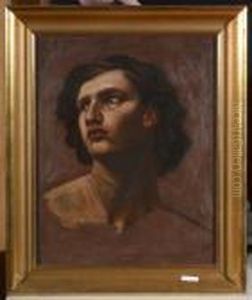 Bildnis Eines Jungen Mannes. by Paul Delaroche