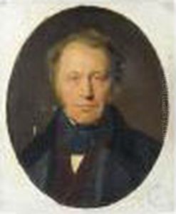 Portrait Du Comte James-alexandre De Pourtales-gorgier by Paul Delaroche
