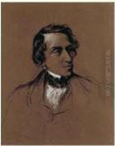 Portrait De Giacomo Meyerbeer by Paul Delaroche