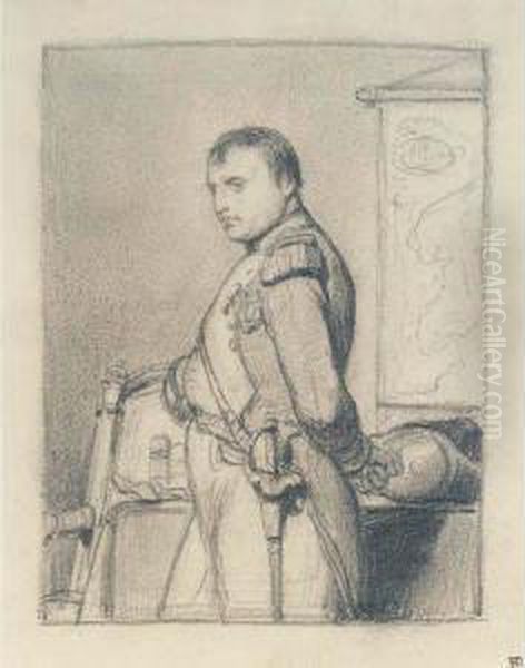 Four Studies Of Napoleon With Additional Figure Studies - view 1