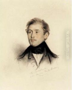 Portraits Of Charles Burton And Edouard Odier: Two Works by Paul Delaroche