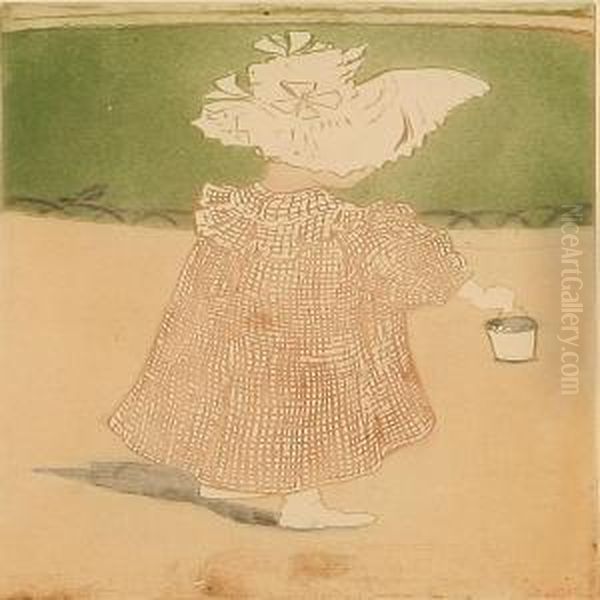 Girl With A Bucket - view 1