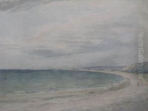 Bord De Mer by Eugene Delatre