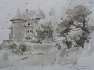 Le Chateau Lavis by Eugene Delatre