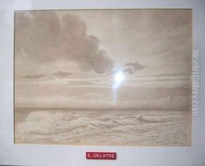 Le Portel - Pas De Calais Aout 27 by Eugene Delatre