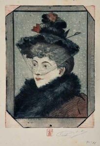 Tete De La Parisienne by Eugene Delatre