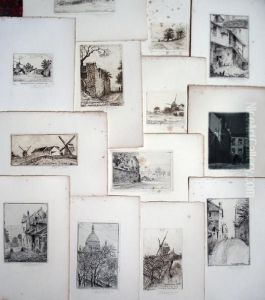 Les Vues De Montmartre. by Eugene Delatre